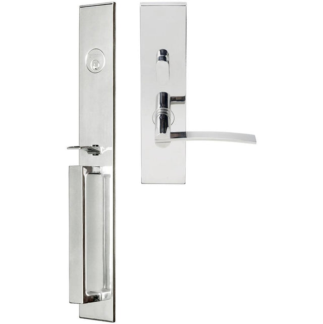 INOX - BW Handleset MT Mortise 217 Horizon Entry 2-1/2''  32 RH - Polished Stainless Steel