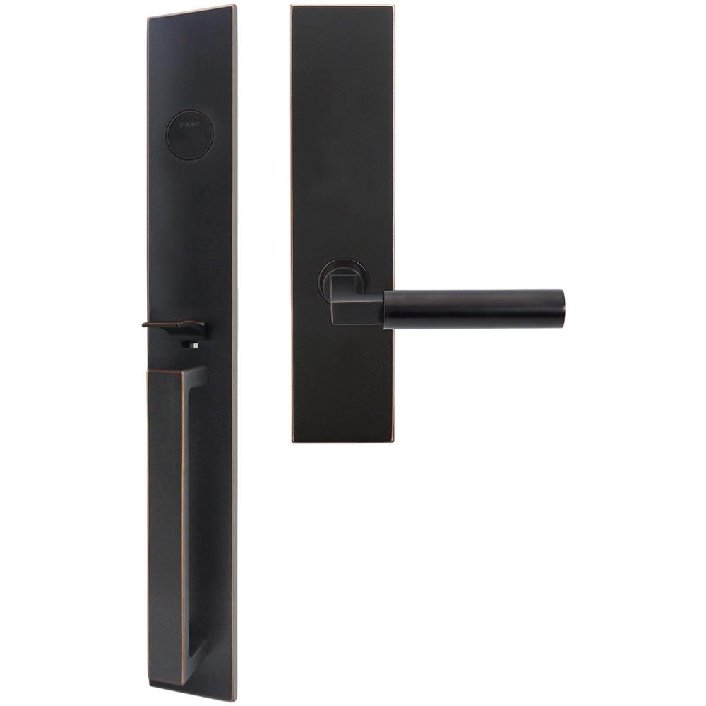 INOX - BW Handleset MT Mortise 221 Aurora Full Dummy 10B LH - Oil Rubbed Bronze