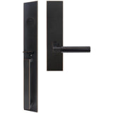 INOX - BW Handleset MT Mortise 221 Aurora Full Dummy 10B LH - Oil Rubbed Bronze