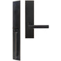 INOX - BW Handleset MT Mortise 221 Aurora Full Dummy 10B LH - Oil Rubbed Bronze