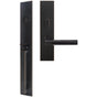 INOX - BW Handleset MT Mortise 221 Aurora Entry 2-1/2''  10B LH - Oil Rubbed Bronze