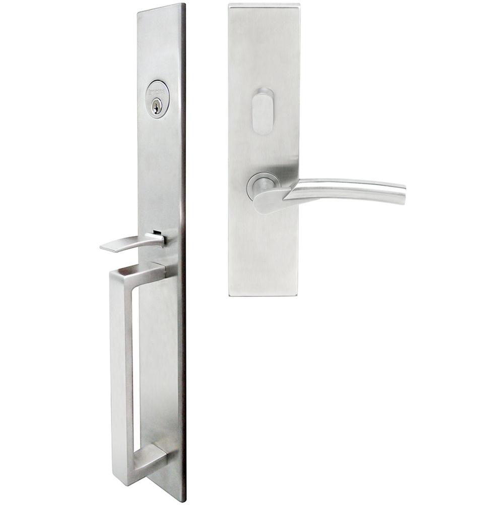 INOX - BW Handleset MT Mortise 223 Phoenix Entry 2-3/4''  32D RH - Satin Stainless Steel