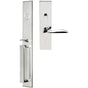 INOX - BW Handleset MT Mortise 227 Stratus Entry 2-1/2''  32 LHR - Polished Stainless Steel