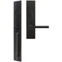 INOX - BW Handleset MT Mortise 243 Sunrise Entry 2-3/4''  10B RH - Oil Rubbed Bronze