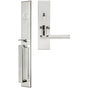 INOX - BW Handleset MT Mortise 251 Sequoia Entry 2-3/4''  32 RH - Polished Stainless Steel