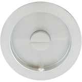 INOX - PD Series Pocket Door Pull 2204 Privacy Coin Turn US26D - Satin Chrome