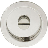 INOX - PD Series Pocket Door Pull 2204 Privacy Coin Turn US32 - Polished Stainless Steel
