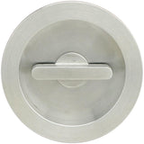 INOX - PD Series Pocket Door Pull 2282 Privacy TT08 - US32D - Satin Stainless Steel