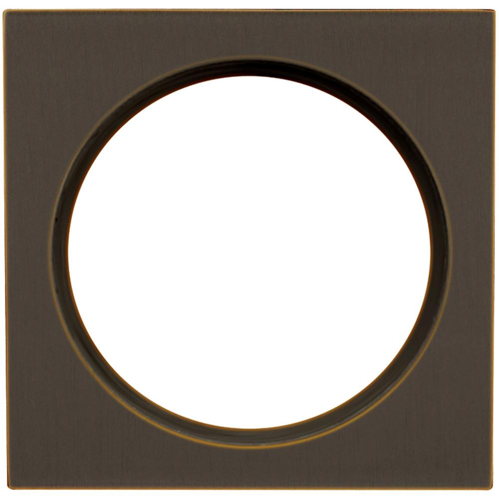 INOX - PD Series Pocket Door Pull 2303 Entry w/Cyl Hole US10B - Oil Rubbed Bronze