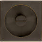 INOX - PD Series Pocket Door Pull 2304 Privacy Coin Turn US10B - Oil Rubbed Bronze