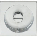 INOX - PD Series Pocket Door Pull 2304 Privacy Coin Turn US14 - Polished Nickel