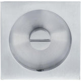 INOX - PD Series Pocket Door Pull 2304 Privacy Coin Turn US26D - Satin Chrome