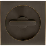 INOX - PD Series Pocket Door Pull 2382 Privacy TT08 - US10B - Oil Rubbed Bronze