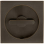 INOX - PD Series Pocket Door Pull 2382 Privacy TT08 - US10B - Oil Rubbed Bronze