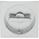 INOX - PD Series Pocket Door Pull 2382 Privacy TT08 - US14 - Polished Nickel