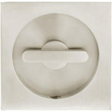 INOX - PD Series Pocket Door Pull 2382 Privacy TT08 - US15 - Satin Nickel