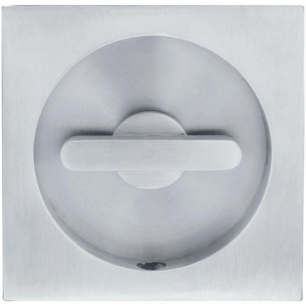 INOX - PD Series Pocket Door Pull 2382 Privacy TT08 - US26D - Satin Chrome