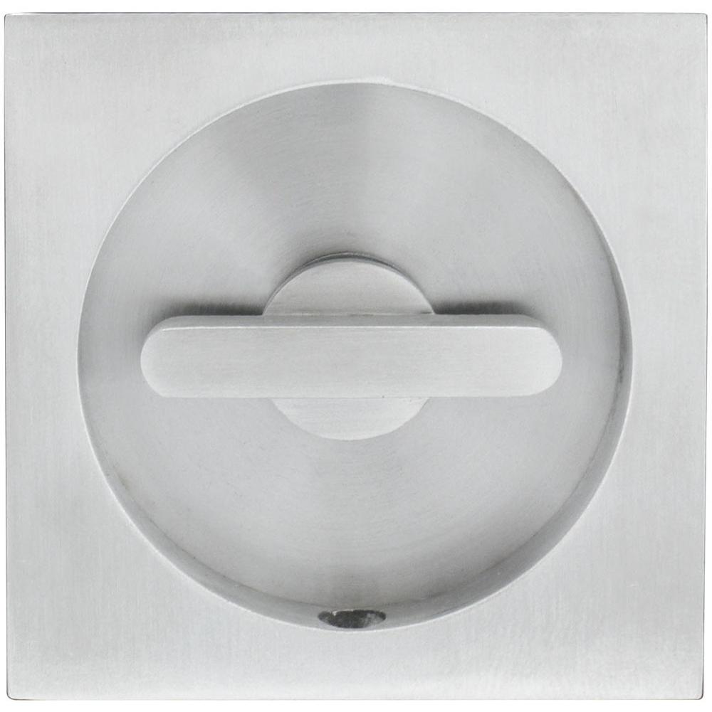 INOX - PD Series Pocket Door Pull 2382 Privacy TT08-US32D - Satin Stainless Steel