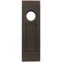 INOX - PD Series Pocket Door Pull 2703 Entry w/Cyl Hole US10B - Oil Rubbed Bronze