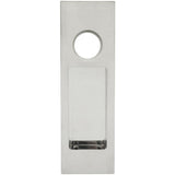 INOX - PD Series Pocket Door Pull 2703 Entry w/Cyl Hole US14 - Polished Nickel