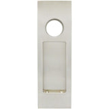 INOX - PD Series Pocket Door Pull 2703 Entry w/Cyl Hole US15 - Satin Nickel