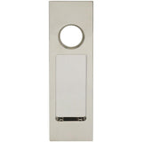 INOX - PD Series Pocket Door Pull 2703 Entry w/Cyl Hole US32 - Polished Stainless Steel