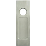 INOX - PD Series Pocket Door Pull 2703 Entry w/Cyl Hole US32D - Satin Stainless Steel