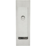 INOX - PD Series Pocket Door Pull 2704 Privacy Coin Turn US14 - Polished Nickel