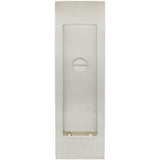INOX - PD Series Pocket Door Pull 2704 Privacy Coin Turn US15 - Satin Nickel