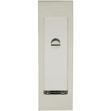 INOX - PD Series Pocket Door Pull 2704 Privacy Coin Turn US32 - Polished Stainless Steel