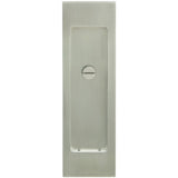 INOX - PD Series Pocket Door Pull 2704 Privacy Coin Turn US32D - Satin Stainless Steel