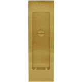 INOX - PD Series Pocket Door Pull 2704 Privacy Coin Turn US38 - Aged Brass
