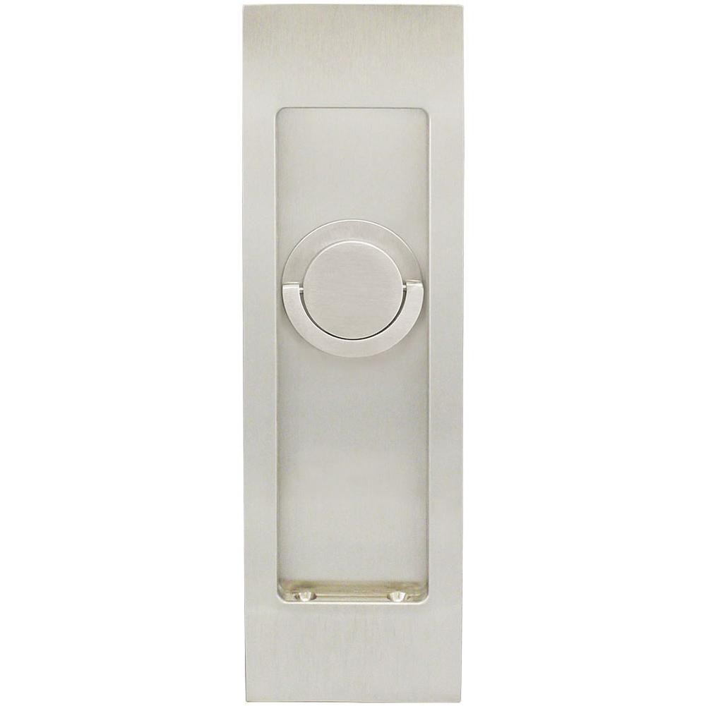 INOX - PD Series Pocket Door Pull 2792 Privacy TT09 - US15 - Satin Nickel