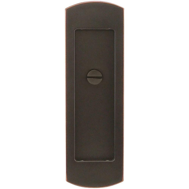 INOX - PD Series Pocket Door Pull 2992 Privacy TT09 - US10B - Oil Rubbed Bronze