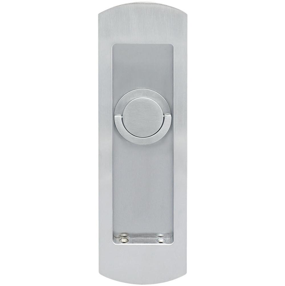 INOX - PD Series Pocket Door Pull 2992 Privacy TT09 - US26D - Satin Chrome