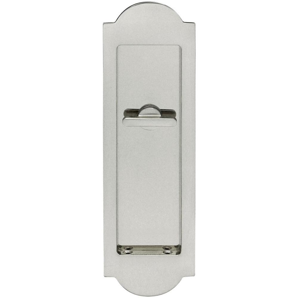 INOX - PD Series Pocket Door Pull 3182 Privacy TT08 - US14 - Polished Nickel
