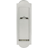 INOX - PD Series Pocket Door Pull 3182 Privacy TT08 - US14 - Polished Nickel