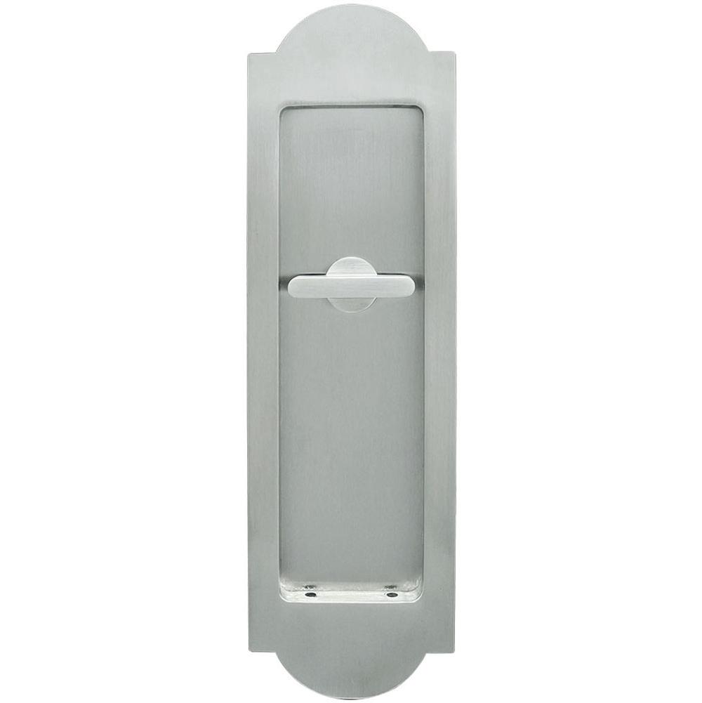 INOX - PD Series Pocket Door Pull 3182 Privacy TT08 - US26D - Satin Chrome