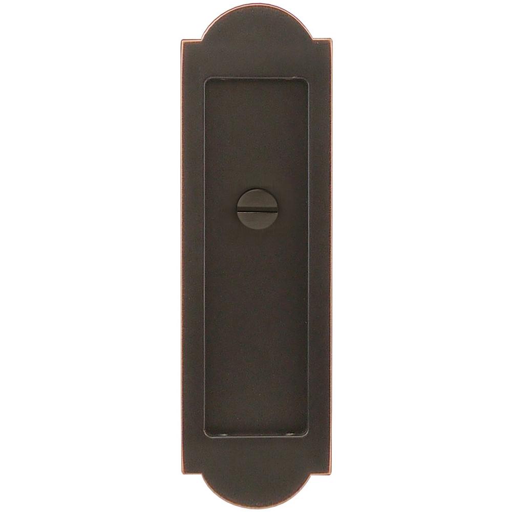 INOX - PD Series Pocket Door Pull 3192 Privacy TT09 - US10B - Oil Rubbed Bronze