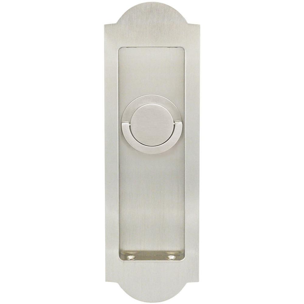 INOX - PD Series Pocket Door Pull 3192 Privacy TT09 - US15 - Satin Nickel