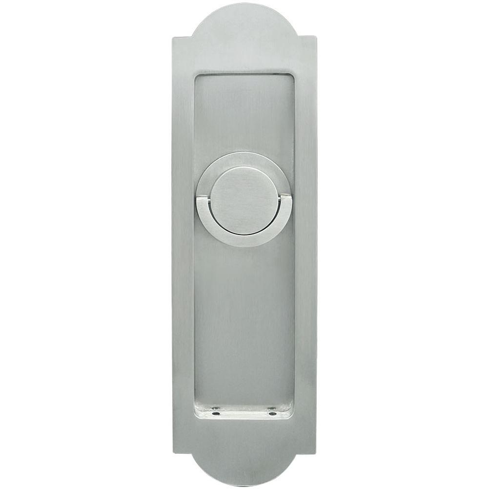 INOX - PD Series Pocket Door Pull 3192 Privacy TT09 - US26D - Satin Chrome
