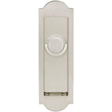 INOX - PD Series Pocket Door Pull 3192 Privacy TT09 - US32 - Polished Stainless Steel