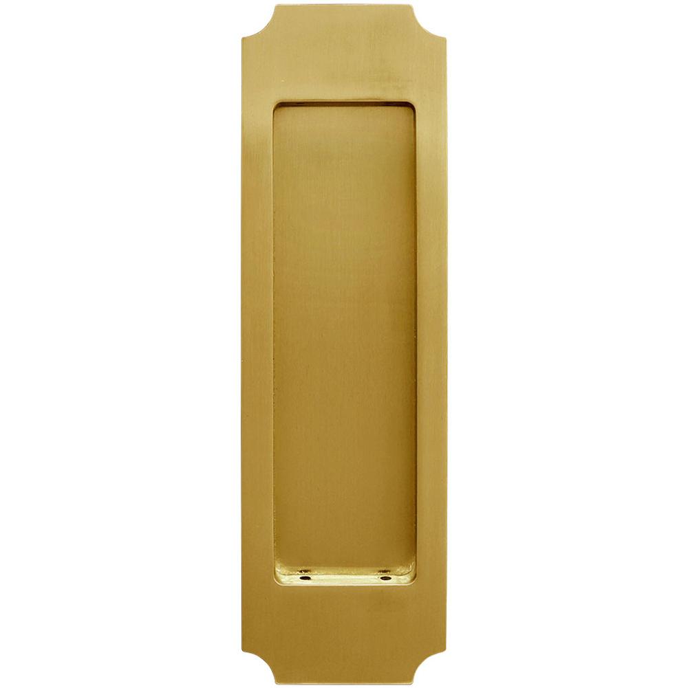 INOX - PD Series Pocket Door Pull 3200 Passage - US38 - Aged Brass