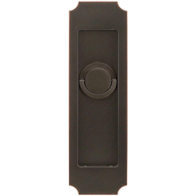 INOX - PD Series Pocket Door Pull 3282 Privacy TT08 - US10B - Oil Rubbed Bronze