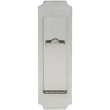 INOX - PD Series Pocket Door Pull 3282 Privacy TT08 - US14 - Polished Nickel