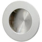 INOX - Round Pocket/Cup Pull w/Circular Opening, US32 - Polished Stainless Steel