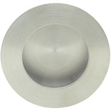 INOX - Round Pocket/Cup Pull w/Circular Opening, US32D - Satin Stainless Steel