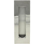 INOX - Rectangular Pocket/Cup Pull w/Rectangular Opening, US32 - Polished Stainless Steel