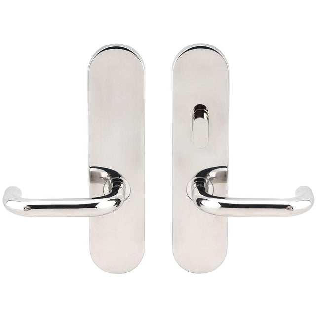 INOX - LA 102 Munich, TL4 w/Privacy Bolt, 2-3/8''  BS,32,LH - Polished Stainless Steel