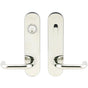 INOX - LA 102 Munich,TL4 Entry,Single Cyl 2-3/8'' BS,32,LH - Polished Stainless Steel